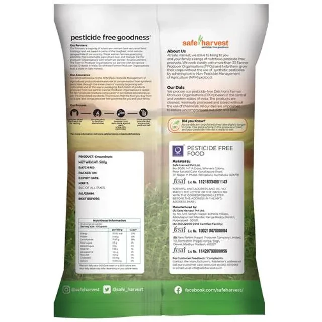 Safe Harvest Groundnut, 500 g-2.webp